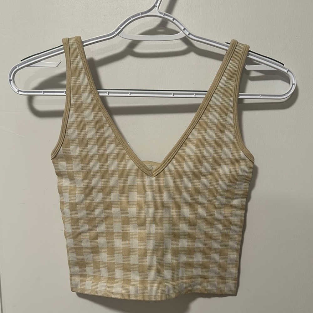Checkered Top